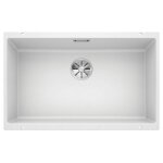 Blanco - subline 700 - vier en silgranit, 73x46 cm, infino, blanc 523446