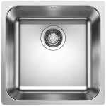 Blanco - supra 400 - vier, 44x44 cm, inox bross 526350
