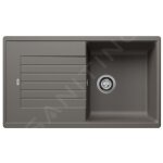 Blanco - zia 5 - �vier en silgranit, 86x50 cm, gris 527387