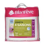 Blanreve couette 4 saisons - 240 x 260 cm - blanc