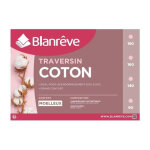 Blanreve - traversin en coton - 160 cm - blanc
