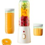 Blender �lectrique portable 500 ml, rechargeable par usb, sans fil et puissant, id�al pour les smoothies, ...