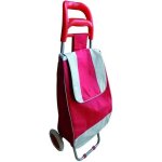 Chariots de courses vigor shopping rouge / gris