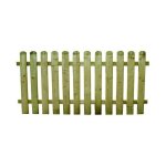 Clôture en bois mod tournesol Clôture en bois mod tournesol