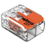 Blister 16 bornes - 2 fils - rig / sou 221 - 412