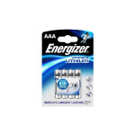 Pile lr3 (aaa) energizer ultimate fr03 lithium 1250 mah 1. 5 v 4 pc(s) x37456