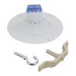 Blm - couvercle d'applique dcl �120 mm pour manchon de pr�dalle pr� - contrainte entraxe 74 mm - type ...