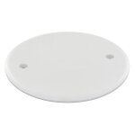 Couvercle de finition plein �120 mm entraxe 78 mm blm