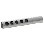 Bachmann - bloc 4 prises d'angle casia - interrupteur : avec - version : 4 prises secteur