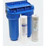 Bloc charbon actif avec support mural inclus double 20. 67mm (1 / 2 )