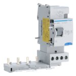 Bloc diff�rentiel hager 4p 25a 300ma ac 2 modules bf426n