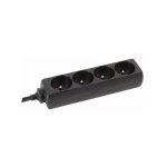 Bloc multiprises 4 prises avec gaine r�tractile - 3g1 5 - 5 m - terre fran�aise