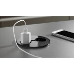 Bloc twistmultiprise encastr� rond double prise couleur noir - bachmann - 931. 152