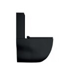 Cristina ondyna - bloc wc monobloc complet avec rservoir bas et abattant wild blackmat wwl301313