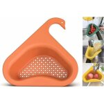 Blue dream - porte vier triangle paissi, panier de crpine d'vier en forme de cygne, tagre rangement ...