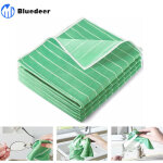 Bluedeer - 4 chiffon bambou microfibre pour vitres miroirs carreaux carrosserie microfibre bambou vitre ...