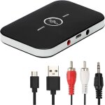 Bluetooth 5. 0 adaptateur r�cepteur, transmetteur r�cepteur bluetooth audio 2 en 1 avec sortie audio ...