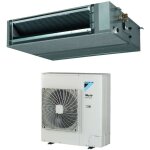 Bluevolution air conditioner ducted air conditioner medium head 48000 btu fba140a + rzasg140my1 three ...