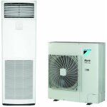 Daikin - bluevolution climatiseur colonne 36000 btu fva100a + rzasg100my1 triphas r - 32 wi - fi optionnel ...