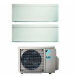 Bluevolution dual split climatiseur rversible srie stylish white 5 + 7 avec 2mxm40m / n r - 32 wi - ...