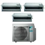 Daikin - bluevolution trial split ducted r�versible air conditioner series fdxm - f9 9 + 9 + 9 with 3mxm68n ...