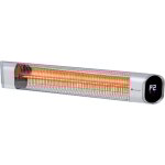 Dark wave - chauffage extrieur infrarouge, radiateur rayonnant sur pied, chauffage terrasse, 2000w, ...
