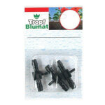 Lot de 3 raccords d'irrigation en t - 8 mm blumat