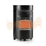 Blumfeldt - bonaparte pole  gaz brleur cramique infrarouge chauffage  gaz 4, 2 kw - noir