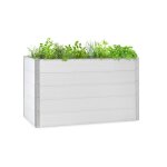 Nova grow potager: 150 x 91 x 100 cm (lxhxp), matriau: wpc avec protection contre les uv, la rouille ...