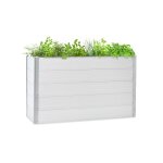 Nova grow potager: 150 x 91 x 50 cm (lxhxp), matriau: wpc avec protection contre les uv, la rouille ...