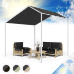 Tonnelle de jardin 3x3m avec armature en aluminium, barnum pliant, toile revtement hydrofuge, pergola ...