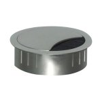 Bmb - passe - cable pour plateau de table 60mm, acier inoxydable finish Bmb - passe - cable pour plateau de table 60mm, acier inoxydable finish