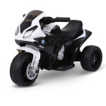 Bmw - moto �lectrique pour enfants 3 roues 6 v 2, 5 km / h effets lumineux et sonores noir s1000 rr