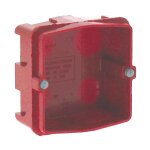 Legrand ? bo�te d'encastrement mural ma�onnerie 1 poste profondeur 40mm ? pour prises 20a et 32a ? installatio ...