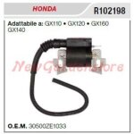 Bobine d'allumage honda houe  chane gx110 120 160 140 r102198