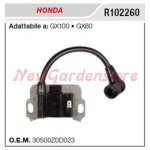 Bobine d'allumage honda motorhoe gx100 60 r102260