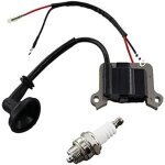 Vurahome - bobine dallumage avec bougie dallumage pour d�broussailleuse nemaxx mt22 mt52, berlan bms520a, ...