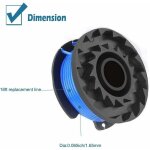 Bobine double de cordon compatible avec greenworks tondeuses  gazon srie 40 v, 1, 65mm outil de taille ...