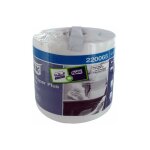 Bobine essuie - mains ouate blanche