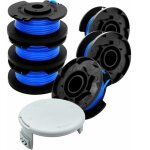 Bobine fil coupe bordure pour ryobi coupe - bordures one + 18v, 24v et 40v, 6 bobine de fil debroussailleuse ...