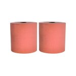 Bobine ouate 800 formats chamois 2 plis colles 23 x 23 cms