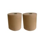 Bobine ouate d'essuyage chamois type 1000f lot de 2 global hygiene