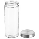 Bocaux de rangement 1. 7 litre en verre et inox couvercle herm�tique atmosphera