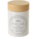 Bocal � sucre r�tro en c�ramique