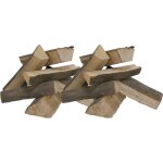 Tuttacasa - bois de chauffage hetre chene charme pack 15 kg pour poeles et foyers chemine'es