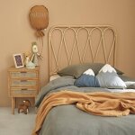 Berah getah - tête de lit enfant en rotin 90 cm Berah getah - tête de lit enfant en rotin 90 cm