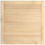 Bois de pin massif porte  persiennes porte d'armoire porte d'etagres revtement pour placard penderie ...