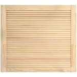 Bois de pin massif porte  persiennes porte d'armoire porte d'tagres revtement pour placard penderie ...