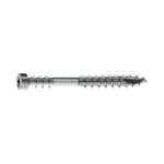 Deckibois - boite de 200 vis terrasse 5x60mm type spax etoile tte cylindrique - inox a2