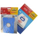 Boite de 4 sacs aspirateurs universels top filter avec adaptateur click bag pour aspirateurs aeg 480